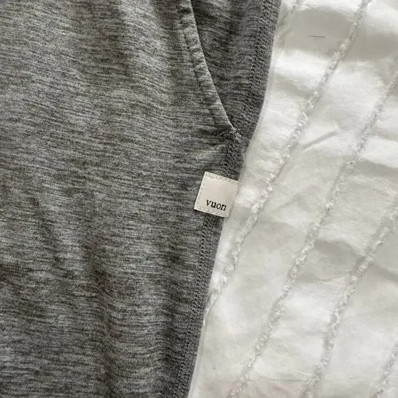 Vuori Jogger Women’s Medium Gray Romper Athleisure Yoga Travel Lounge Minimalist - Picture 11 of 16